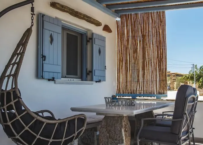 Dp Homes Paros Blue Horizon View Vakantiehuis Angairiá